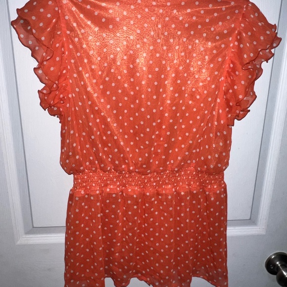 Button up ruffle blouse - Picture 4 of 4